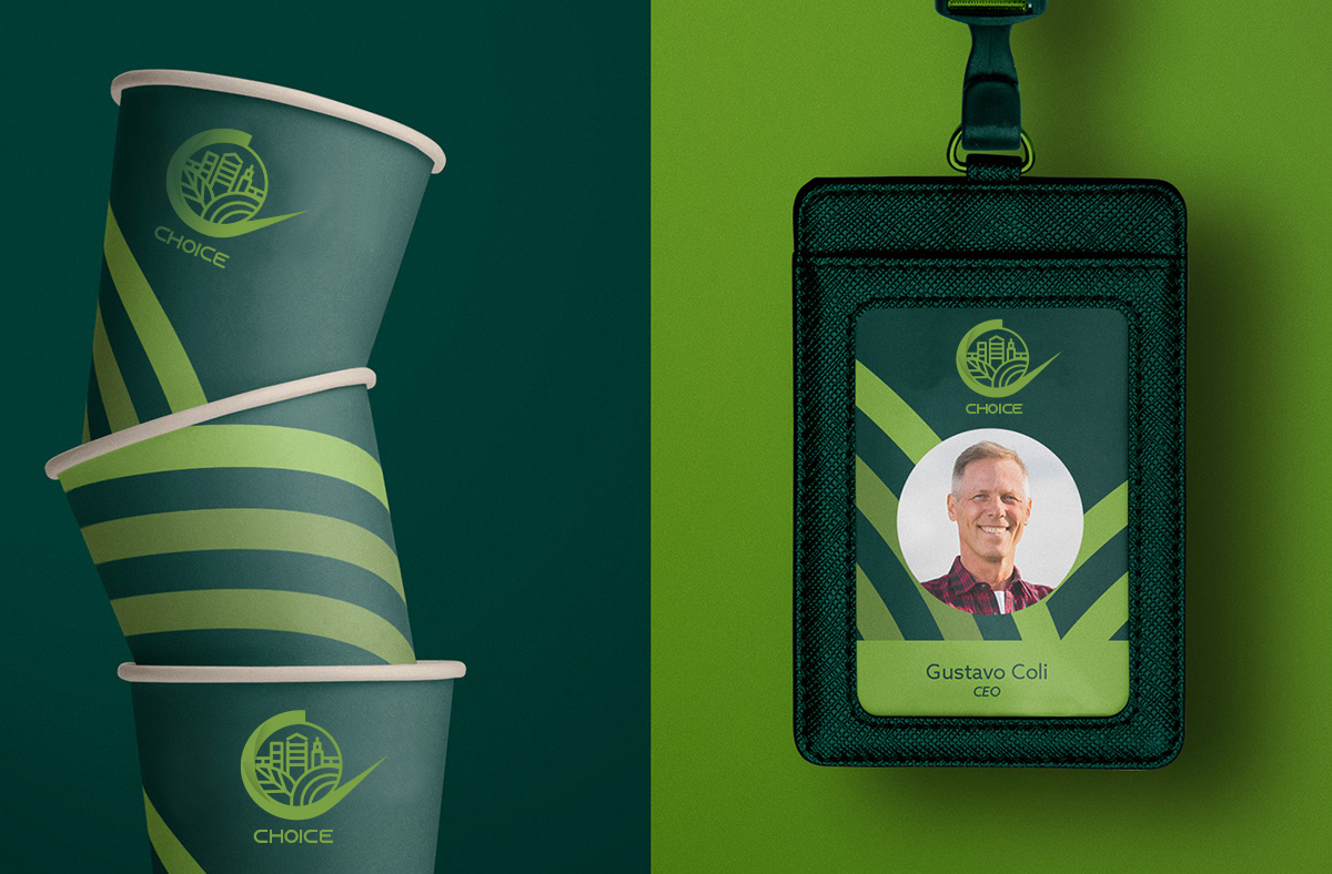 Organic stationery design