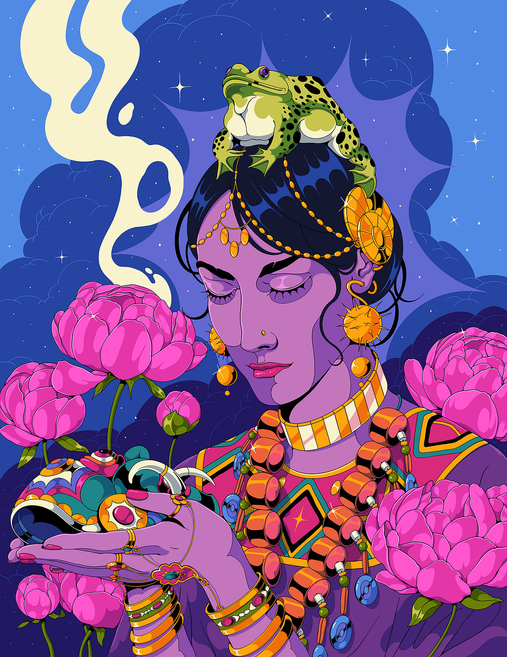 Snacks Food social-media design