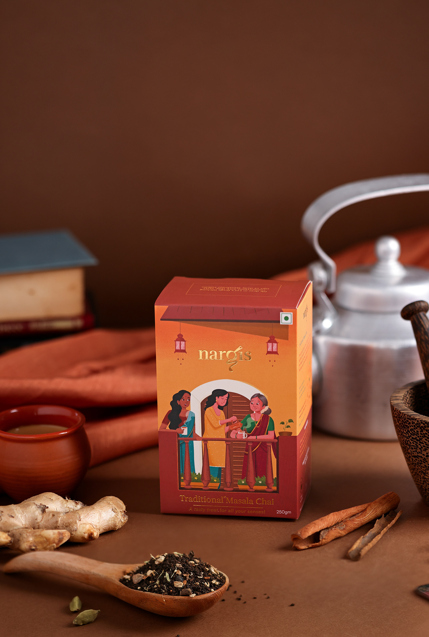 Snacks Food logo design